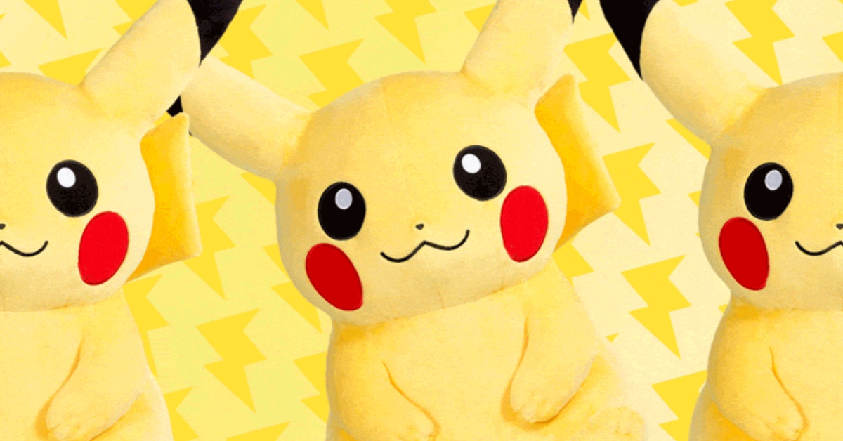 Dieses sehr große Pikachu-Plüschtier kann jetzt zum Preis von 199,99 $ vorbestellt werden